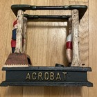 Acrobat Bank Antique Cast Iron Mechanical Bank Works Reproduction