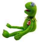 Ty Kermit The Frog Plush Bean Bag Stuffed Animal Toy 2018 Disney Muppets