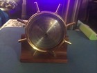 Swift Compensated English Desktop Barometer  Ships Wheel