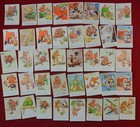 Antique Vintage German Cigarette Cards Lloyd Zigaretten Big Set Of 93 Pcs Lot 