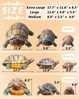 Tortoise Turtle Statue  Resin Garden Sculpture For Indoor   Outdoor Decor
