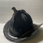 As Is-antique Cairns   Brothers High Eagle Aluminum Senator Fire Fighting Helmet