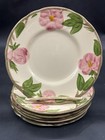 Vintage Set Of 6 Franciscan Desert Rose Bread And Butter Dessert Plates 6 1 4 