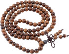 6mm 108 Tibetan Buddhist Mala Bracelet Natural Beaded Prayer Bead For Women Men