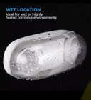 2-pack Led Wet Location Outdoor Emergency Light With Battery Backup  Ul Listed