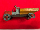 Vintage German Tin Penny Toy Open Top Truck With Open Cab Driver Wearing A Cap