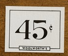 Lot Of  10  Vintage Woolworths Store Price Tag Sign Printed In Usa New Old Stock
