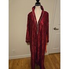 Vintage Red Floral Kimono