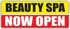 Beauty Spa Now Open Advertising Banner Vinyl Sign Nail Salon Hair Barber Massage