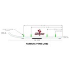 6  Stud Boy Round Bar Ski Carbides - Yamaha  pair  Yam-r2083-60