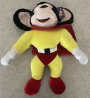Toy Network Mighty Mouse Vintage Rare Plush 2002 14    Stuffed Animal Nwt