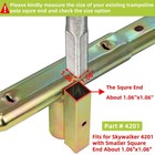 Trampoline Poles Replacement For Skywalker  Trampolines Lower Enclosure Strai   