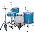 Ludwig Classic Maple Fab 3piece Drum Shell Pack  Vintage Aqua Sparkle