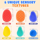 Fidget Sensory Toys For Kids   Adults With Autism Adhd  6-pack Silent Small Anxi