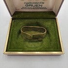 Vintage Gruen Guildcraft Watch Company Display Presentation Empty Box Swiss Mens