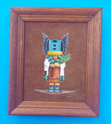  3  Old Hopi Kachina Paintings Signed Kavika