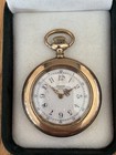 1897 Elgin Grade 117 6s 7j Gold Filled Floral Engraved Pocket Watch Running