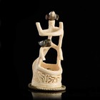 Carved Inuit Sculpture  Arctic Vintage Eskimo Scene  Authentic Inuit Carving