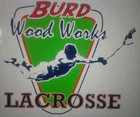 Attack Shaft  Burd Wood Works Lacrosse   Hickory  One Year Replacement Warranty