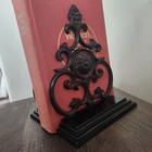 Pair Of Beautiful Decorative Cast Iron Bookends - Made In India