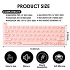 3d Raised Silicone Keyboard Cover For Long Art Nails Laptop Key Protective Film