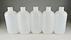 Natural Hdpe Boston Round Bottles 250ml   8 4 Oz  Full Case 189 Units 