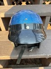 Lot Of 4 Vintage Motorcycles Helmets Buco Blue Metal Flake 60s 70s