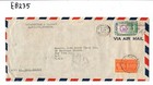 Bermuda Kgvi Cover  usa Mixed Franking  1951 Express Air Special Delivery Eb235