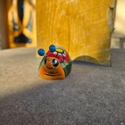 Talavera Colorful Snail Mexican Clay Ceramic Folk Art Figurine