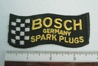 Vintage Bosch Spark Plugs Embroidered Sew On Uniform-jacket Patch 3 75  X 1 5 