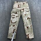 Us Army Pant Mens Small Regular Desert Storm Tri Color Camo Combat Bdu Uniform