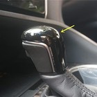 Ziwwen Gear Shift Knob Cover Trim For Toyota Camry 2018-2025 Avalon Gloss Black