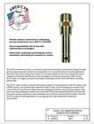 American Conductivity Sensors Acs41 K 2 0 Boiler Probe Conductivity   Tds