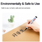 3 Pcs Waterproof Permanent Paint Marker Pen For Car Tyre Tire Tread Rubber Metal