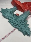 Vintage 1960s 70s Retro Mcm Double Orange Cap Mushroom 3d Wall  Art Decor Plaque