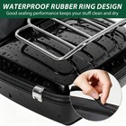 Black King Trunk Pack   Rack For Harley Davidson Touring Street Road Glide 14-25