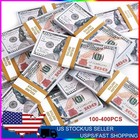Fake Bank Games Play Money Kids Cash Paper 100-400 Pcs 100 Dollar Bills Party