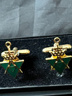 Masonic York Rite Allied Degree Cufflinks Freemasonry Fraternity Boxed New 