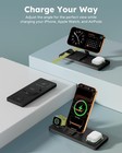 Foldable 3 In 1 Charging Station For Magsafe  Phone And Watch Charger Stand For 
