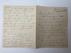 1923 Handwritten Love Letter Sam To Ceil Cecile Miss You Sweetheart Kresge Store