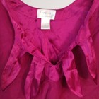 Fairy Fairycore Whimsical Whimsigoth Satin Fuschia Lingerie Camisole Tank Y2k  