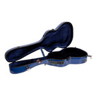 Crossrock Torres Classical Guitar Case  Fiberglass Hardshell Navy Blue