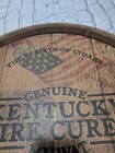 Drew Estate Kentucky Fire Cured Muwat Wooden Cigar Barrel Display Sign 24x24x2