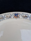 Union Pacific Historical Pattern 8  X 6  Platter - Syracuse Old Ivory - Chipped