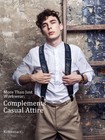 Men s Heavy Duty Suspenders 2  Wide X-back Industrial Work Braces Metal Clips