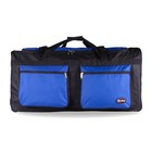 40  Polyester Rolling Duffel Wheeled Luggage Suitcase Travel Duffel Bag - Blue