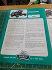 3 1968-1969 Brockway Trucks  Brochure Lot 360 Series Single   Tandem Axles