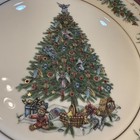 Lenox Christmas Trees Around The World 2003 Canada  Tree Plate Original Box