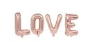 16  Rose Gold Letter Rose Gold Foil Balloon Wedding Celebration Party