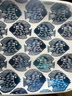 Sigrid Olsen 3pc 17 5    Coastal Navy Fish Rectangle Platters New